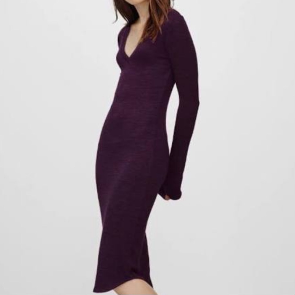 Wilfred long sleeve midi dress